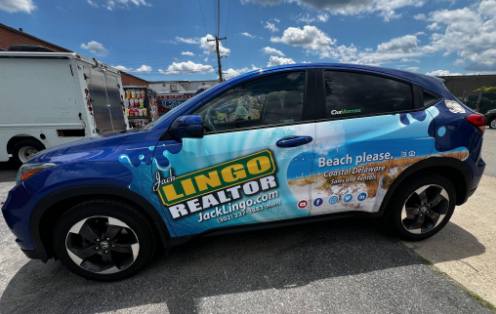 Jack Lingo, REALTOR&reg; Wrapped Rideshare Carvertise Cars