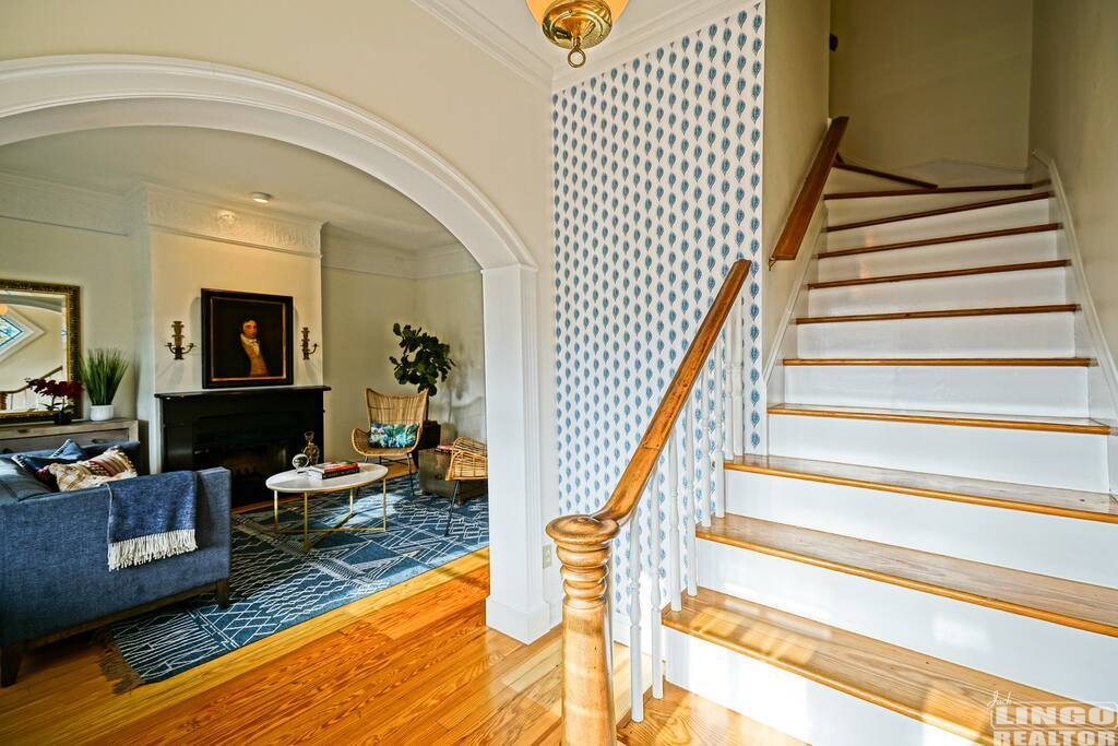 Staircase 223 Second Street Rental Property Staircase 223 Second Street Rental Property